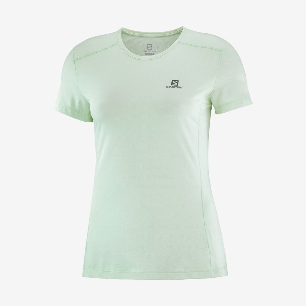 Salomon T-Shirts Dame Blå - XA W (AEKRC-3219)